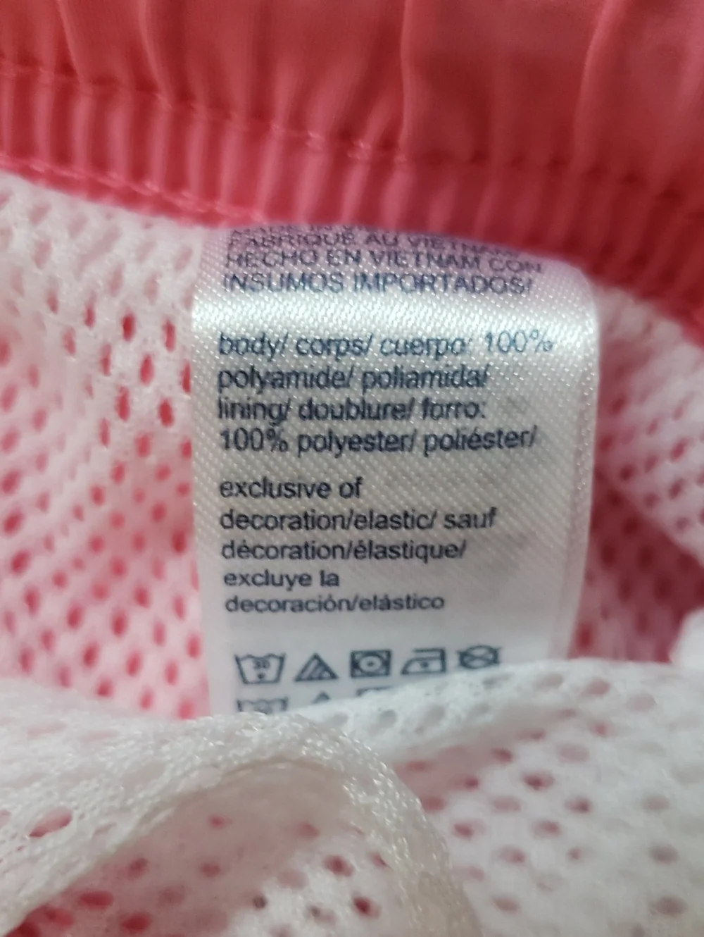Tommy Hilfiger NWT Carnation Pink Swim Trunks